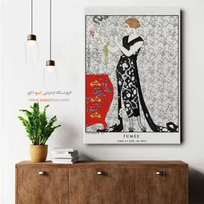 تابلو نقاشی های معروف - نقاشی نور و سایه - اسپو دکور