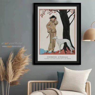 نقاشی زنانه - تابلو نقاشی های معروف - اسپو دکور