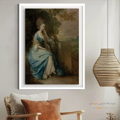 تابلو نقاشی خانه‌های روستایی - تابلو نقاشی های معروف - اسپو دکور