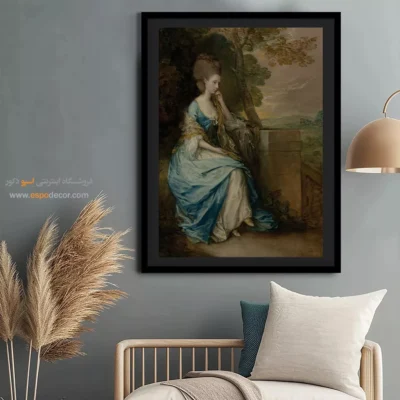 تابلو نقاشی خانه‌های روستایی - تابلو نقاشی های معروف - اسپو دکور