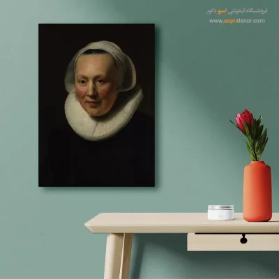 تابلو نقاشی منظره دریاچه