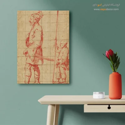 تابلو نقاشی های معروف - نقاشی معماری شهری - اسپو دکور