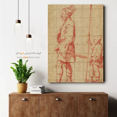 تابلو نقاشی های معروف - نقاشی معماری شهری - اسپو دکور