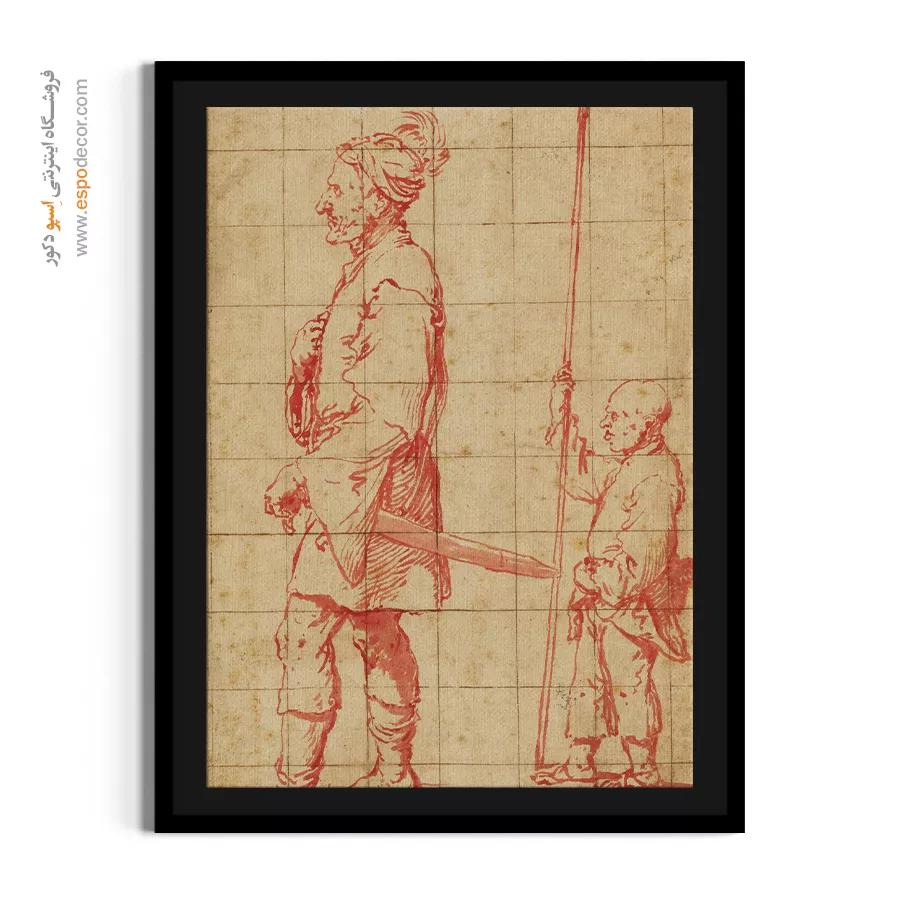 نقاشی معماری شهری - تابلو نقاشی های معروف - اسپو دکور