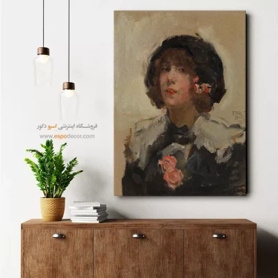 تابلو نقاشی کوهستان در زمستان - تابلو نقاشی های معروف - اسپو دکور