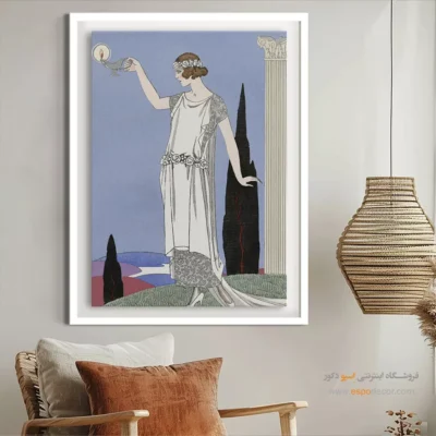 نقاشی سبز و آبی - تابلو نقاشی های معروف - اسپو دکور