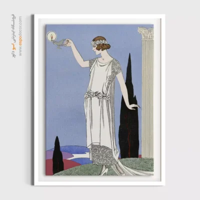 نقاشی سبز و آبی - تابلو نقاشی های معروف - اسپو دکور