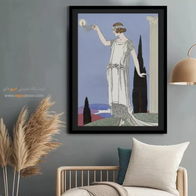 نقاشی سبز و آبی - تابلو نقاشی های معروف - اسپو دکور