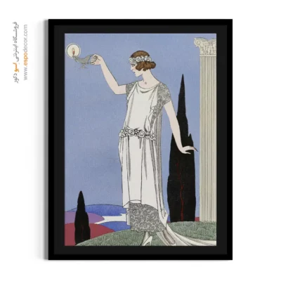 نقاشی سبز و آبی - تابلو نقاشی های معروف - اسپو دکور