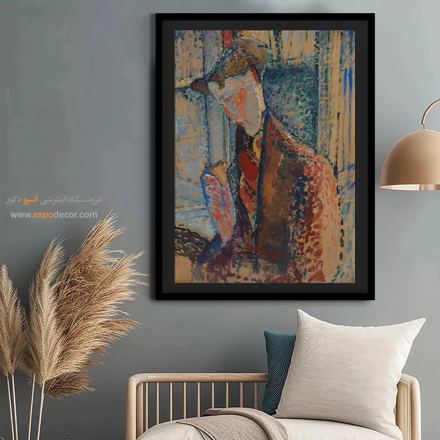 نقاشی خورشید در آسمان - تابلو نقاشی های معروف - اسپو دکور