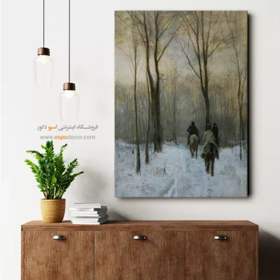 تابلو نقاشی های معروف - تابلو نقاشی سایه روشن - اسپو دکور