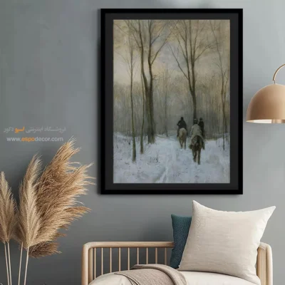 تابلو نقاشی سایه روشن - تابلو نقاشی های معروف - اسپو دکور