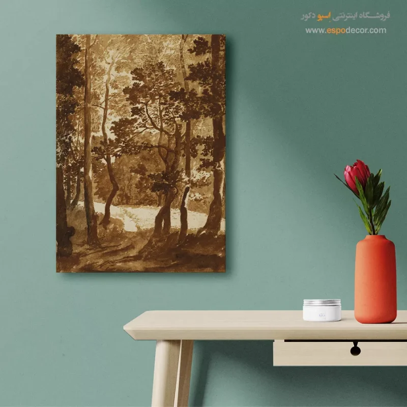 نقاشی منظره تابستانی