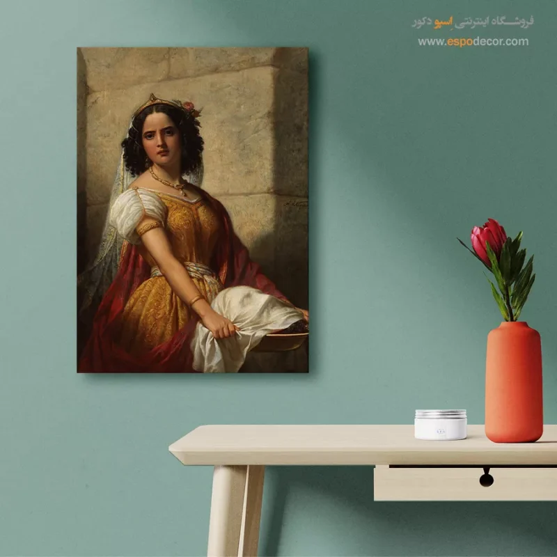 تابلو نقاشی لبخند ژوکوند