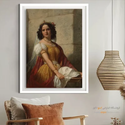 تابلو نقاشی لبخند ژوکوند - تابلو نقاشی های معروف - اسپو دکور