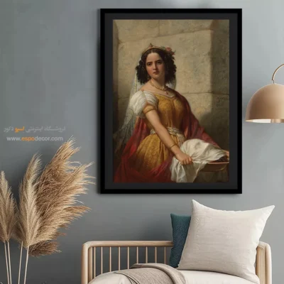 تابلو نقاشی لبخند ژوکوند - تابلو نقاشی های معروف - اسپو دکور