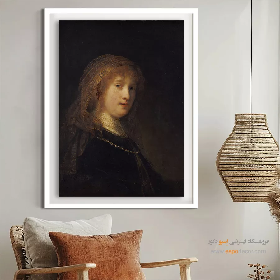 تابلو بوم نقاشی رامبراند - تابلو نقاشی های معروف - اسپو دکور