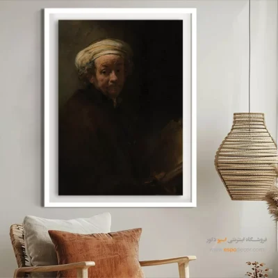 تابلو بوم گوتیک آمریکایی - تابلو نقاشی های معروف - اسپو دکور