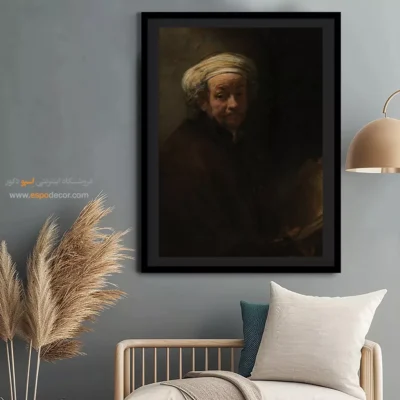 تابلو بوم گوتیک آمریکایی - تابلو نقاشی های معروف - اسپو دکور