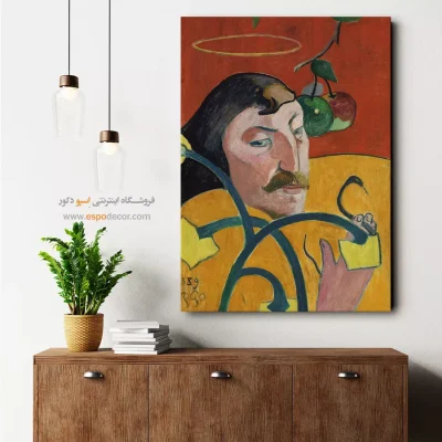 تابلو نقاشی های معروف - تابلو بوم نقاشی سزان - اسپو دکور