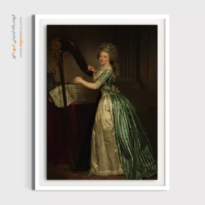 تابلو بوم نقاشی دختر با گوشواره مروارید - تابلو نقاشی های معروف - اسپو دکور