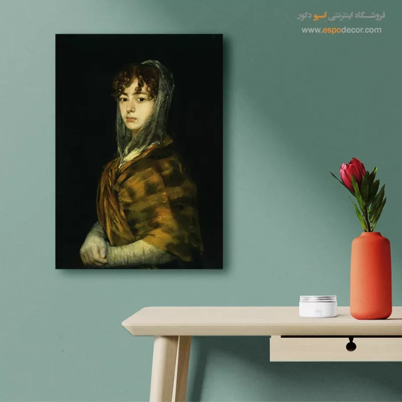 تابلو بوم نقاشی بوسه