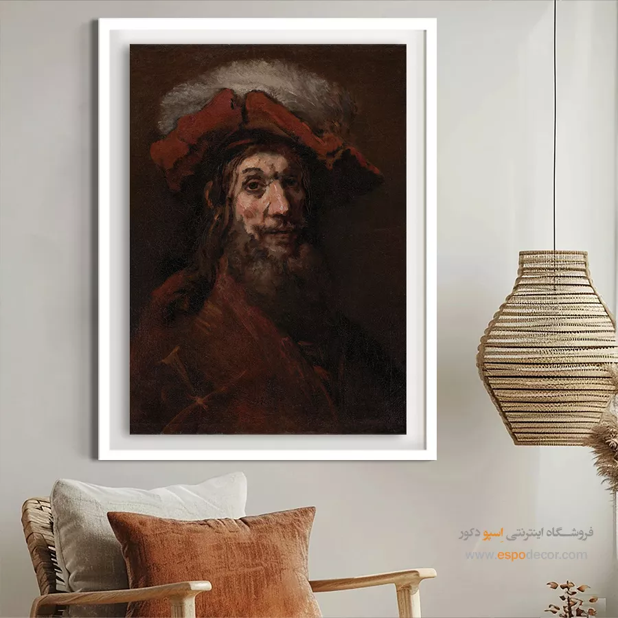 تابلو بوم نقاشی طبیعت بیجان - تابلو نقاشی های معروف - اسپو دکور