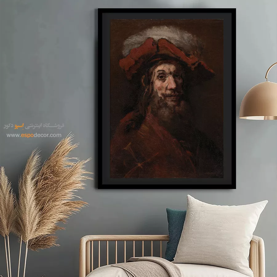 تابلو بوم نقاشی طبیعت بیجان - تابلو نقاشی های معروف - اسپو دکور