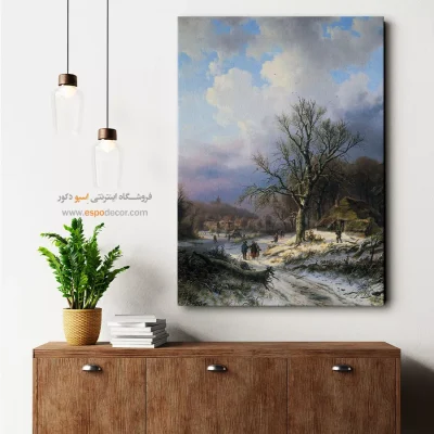 تابلو نقاشی های معروف - تابلو بوم نقاشی نئوکلاسیسم - اسپو دکور