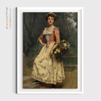 تابلو بوم نقاشی باروک - تابلو نقاشی های معروف - اسپو دکور