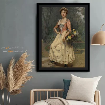 تابلو بوم نقاشی باروک - تابلو نقاشی های معروف - اسپو دکور