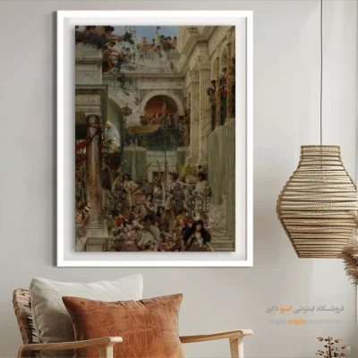 تابلو بوم نقاشی رنسانس - تابلو نقاشی های معروف - اسپو دکور