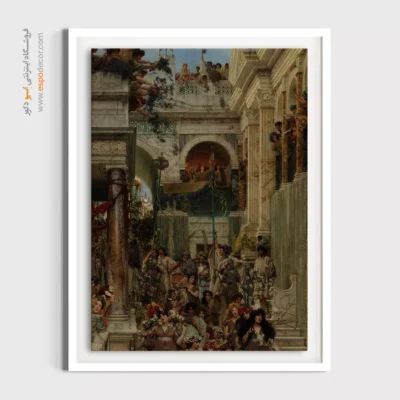 تابلو بوم نقاشی رنسانس - تابلو نقاشی های معروف - اسپو دکور