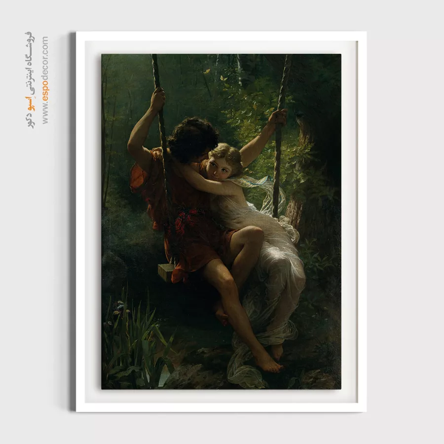 تابلو بوم نقاشی دوران طلایی - تابلو نقاشی های معروف - اسپو دکور