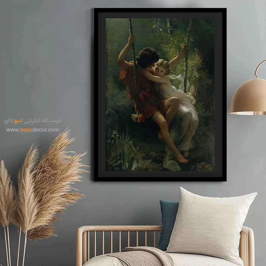 تابلو بوم نقاشی دوران طلایی - تابلو نقاشی های معروف - اسپو دکور