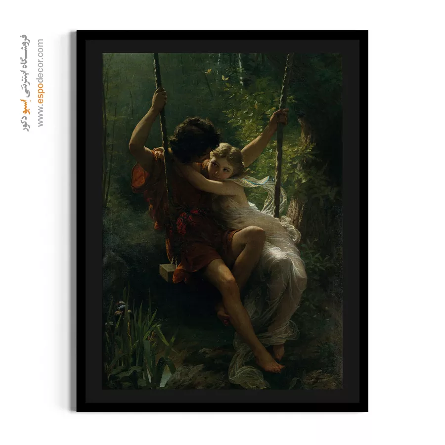 تابلو بوم نقاشی دوران طلایی - تابلو نقاشی های معروف - اسپو دکور