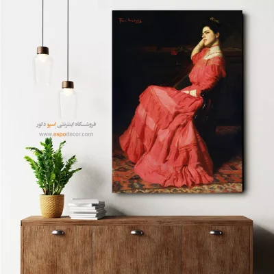 تابلو بوم نقاشی زمستان