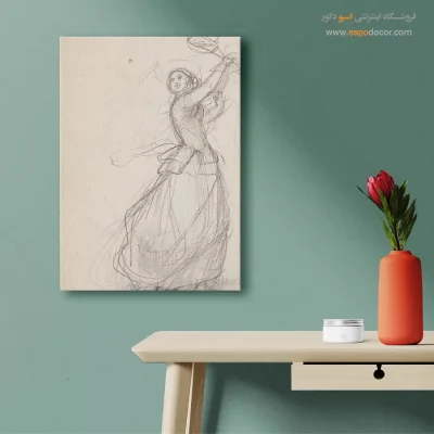 خرید اینترنتی تابلو بوم نقاشی سبک رئال