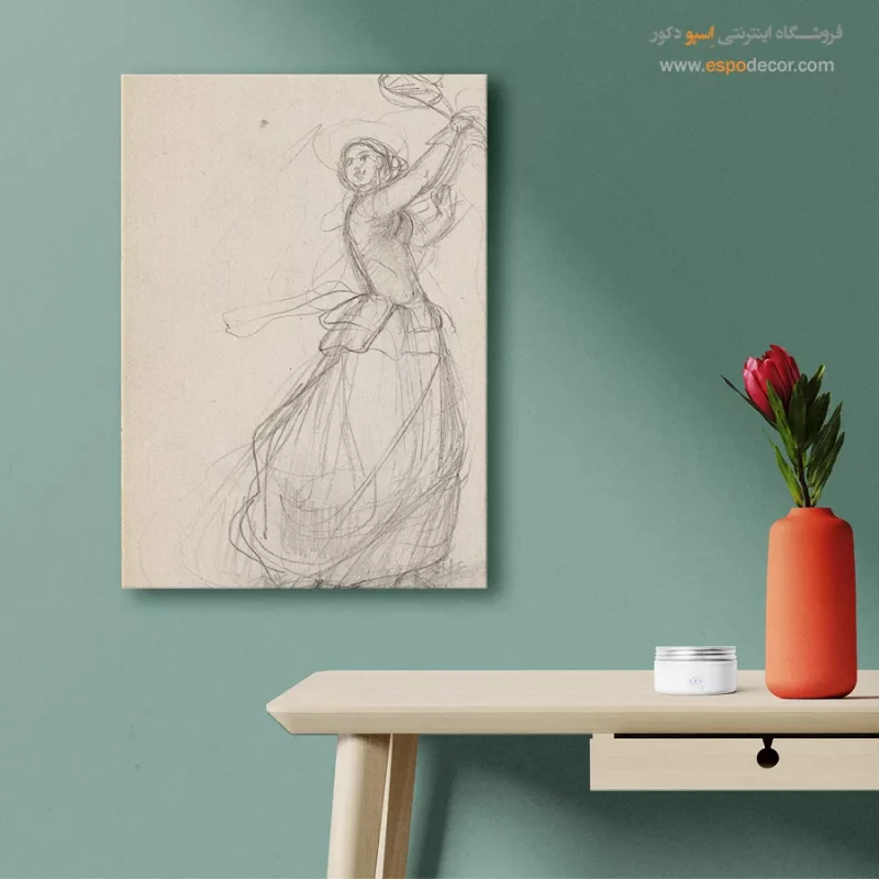 خرید اینترنتی تابلو بوم نقاشی سبک رئال