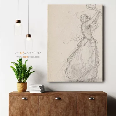 خرید اینترنتی تابلو بوم نقاشی سبک رئال