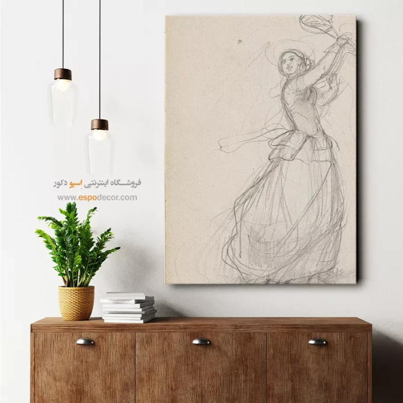 خرید اینترنتی تابلو بوم نقاشی سبک رئال