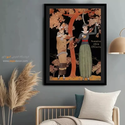 خرید اینترنتی تابلو بوم نقاشی سبک کوبیسم - تابلو نقاشی های معروف - اسپو دکور