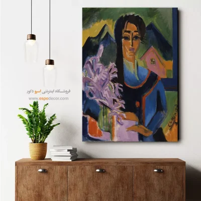 تابلو نقاشی های معروف - خرید اینترنتی تابلو بوم نقاشی طبیعت – اسپو دکور – Espodecor