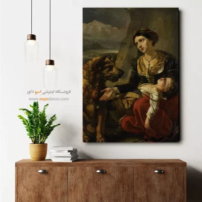 تابلو نقاشی های معروف - تابلو بوم نقاشی طبیعت‌گرا - اسپو دکور