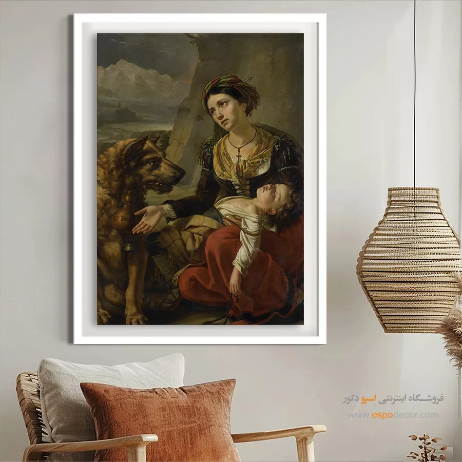 تابلو بوم نقاشی طبیعتگرا - تابلو نقاشی های معروف - اسپو دکور