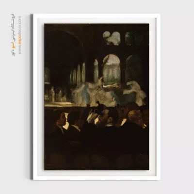 تابلو بوم نقاشی مناظر شهری - تابلو نقاشی های معروف - اسپو دکور