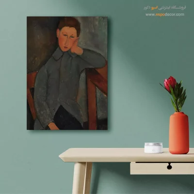 تابلو بوم نقاشی طبیعت وحشی