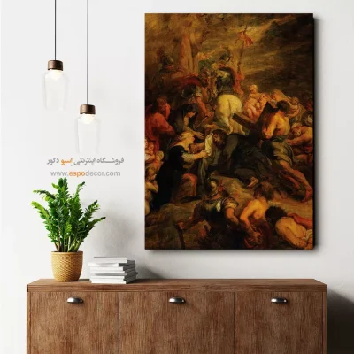 تابلو بوم نقاشی طبیعت باستانی - تابلو نقاشی های معروف - اسپو دکور