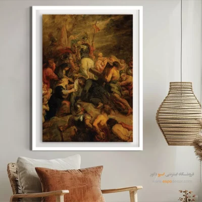 تابلو بوم نقاشی طبیعت باستانی - تابلو نقاشی های معروف - اسپو دکور