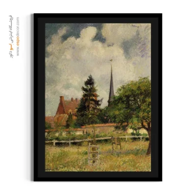 تابلو بوم نقاشی طبیعت زمستانی - تابلو نقاشی های معروف - اسپو دکور